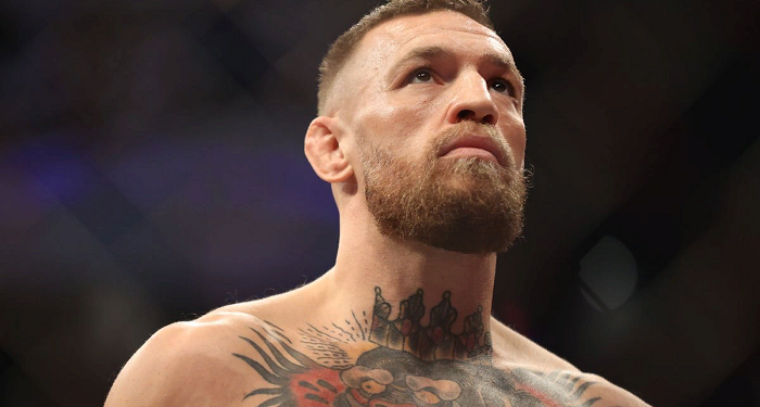 McGregor is suspected of assaulting a woman