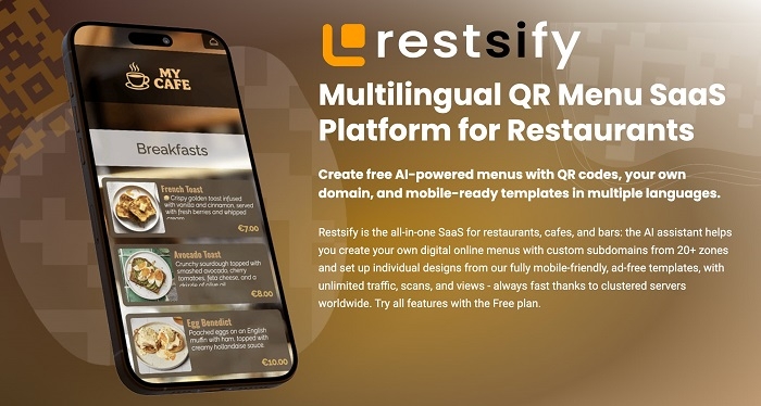 Revolutionizing restaurant menus with Restsify QR Solutions